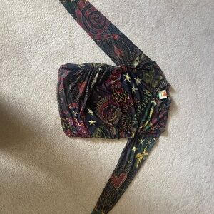 FARM Rio Amazonia Tulle Multicolor Patterned Blouse